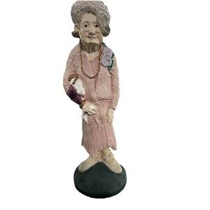 Vtg 1993  Marge Crunkleton Figurine "MAR JORIE"  Lincoln County Garden Club